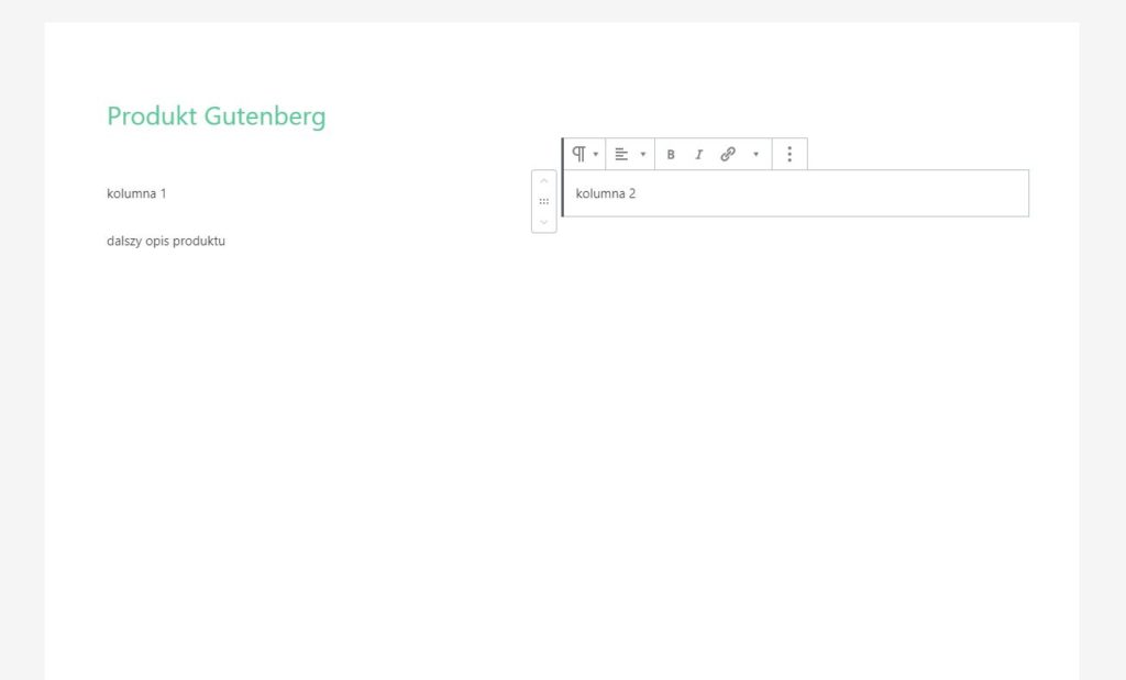 woocommerce product gutenberg