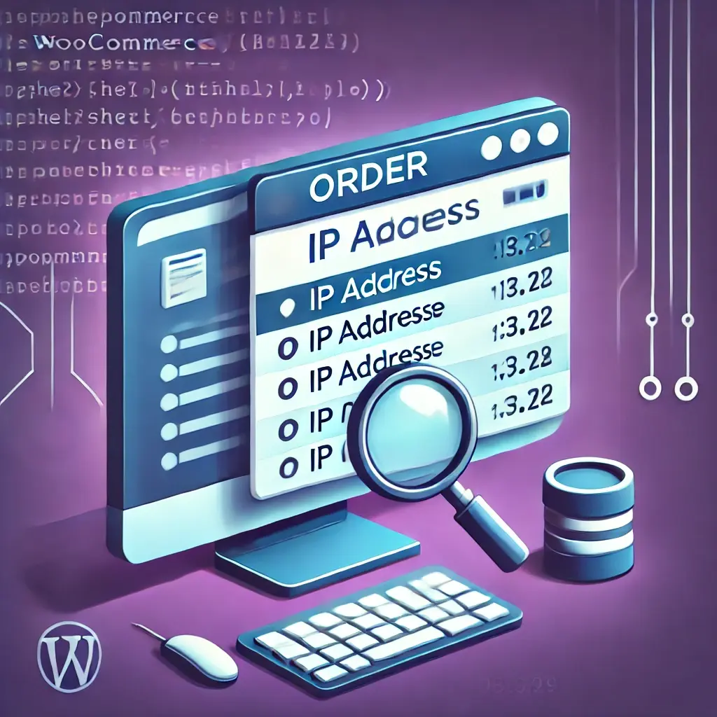 kod wyświetlający IP klienta w tabeli zamówień woocommerce